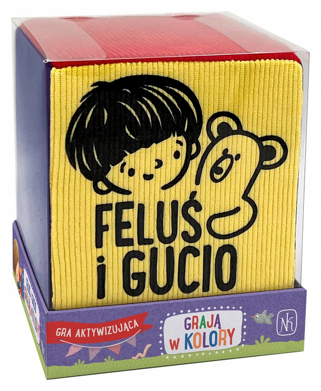Feluś a Gucio hrajú stolnú hru Colors Nasza Księgarnia